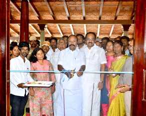 तमिलनाडु : वित्त मंत्री थंगम थेन्नारसु ने कीलाडी में ओपन-एयर संग्रहालय का किया उद्घाटन